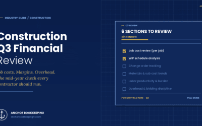 Construction Q3 Financial Review: A Contractor’s Checklist (2026)